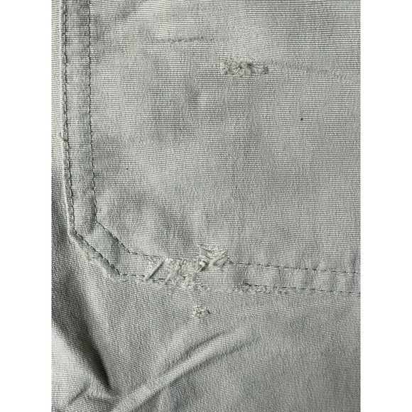 The North Face Mens Sz M Med Cargo Convertible Zip Off Belted Nylon Pants in Tan - Picture 4 of 5